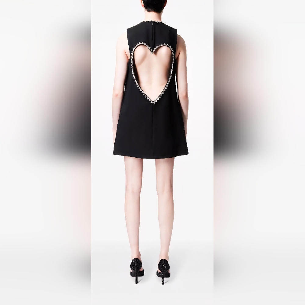 AREA Black Tank Top with Pearl Accents - Picture 10 of 10